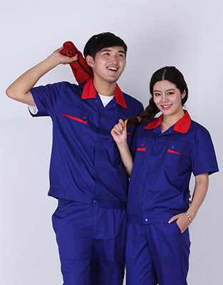 AB細斜工作服 （X1204）